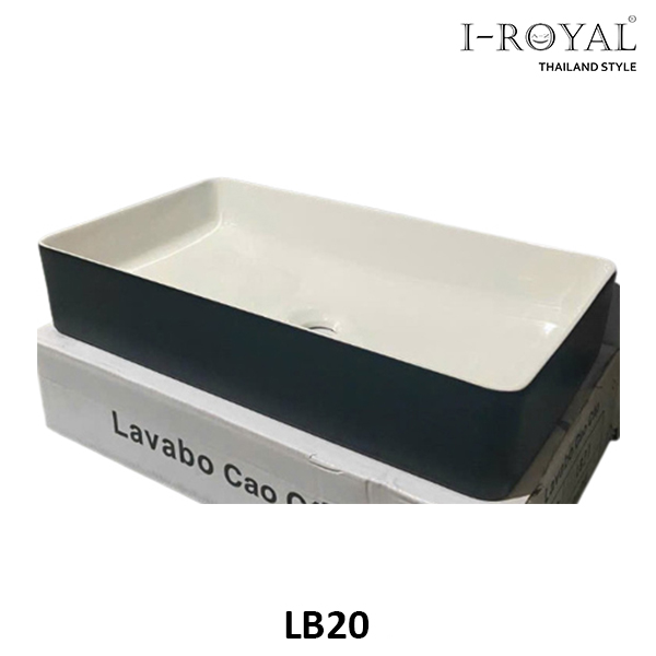 CHẬU LAVABO CHỮ NHẬT I-ROYAL LB20