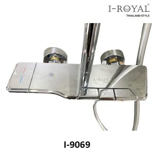 SEN TẮM ĐỨNG NL ĐỒNG THAU MẠ CROME I-ROYAL I-9069 5