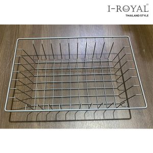 RỔ LƯỚI INOX SƠN TĨNH ĐIỆN ĐEN/BẠC 5